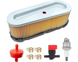 Dailygoods - Luchtfilter met Vervangingsvoorfilter - Geschikt voor Grasmaaier - Hoogwaardige Kwaliteit - 7-1/4 inch - Betrouwbaar en Duurzaam - Voor B