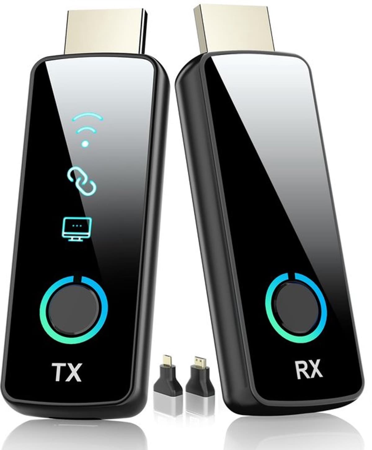 Draadloze HDMI Zender Ontvanger - 50 Meter Bereik - 4K Decodering - 1080p Output - Compact Design - Voor Presentaties En Thuisbioscoop — afbeelding 1