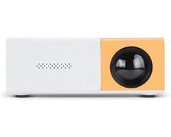 Draagbare projector 1080p - 6000Lm helderheid - automatische correctie - ideaal voor thuisbioscoop - ShopVlot