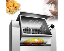 Deegmixer - Keukenmixer Kneedmixer - Bakken Deeg Maken - Roestvrij Staal - 3 kg - Zilver