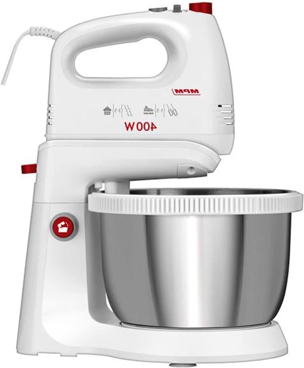 Deegkneder - Keukenmixer - Bakken en Koken - Roterende Kom - 3.5 Liter - Wit — afbeelding 1