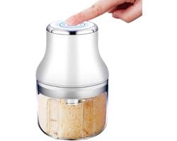 Voedselhakker - Keukenmachine - Maaltijdvoorbereiding - Oplaadbaar Draadloos - 250ml - Zwart