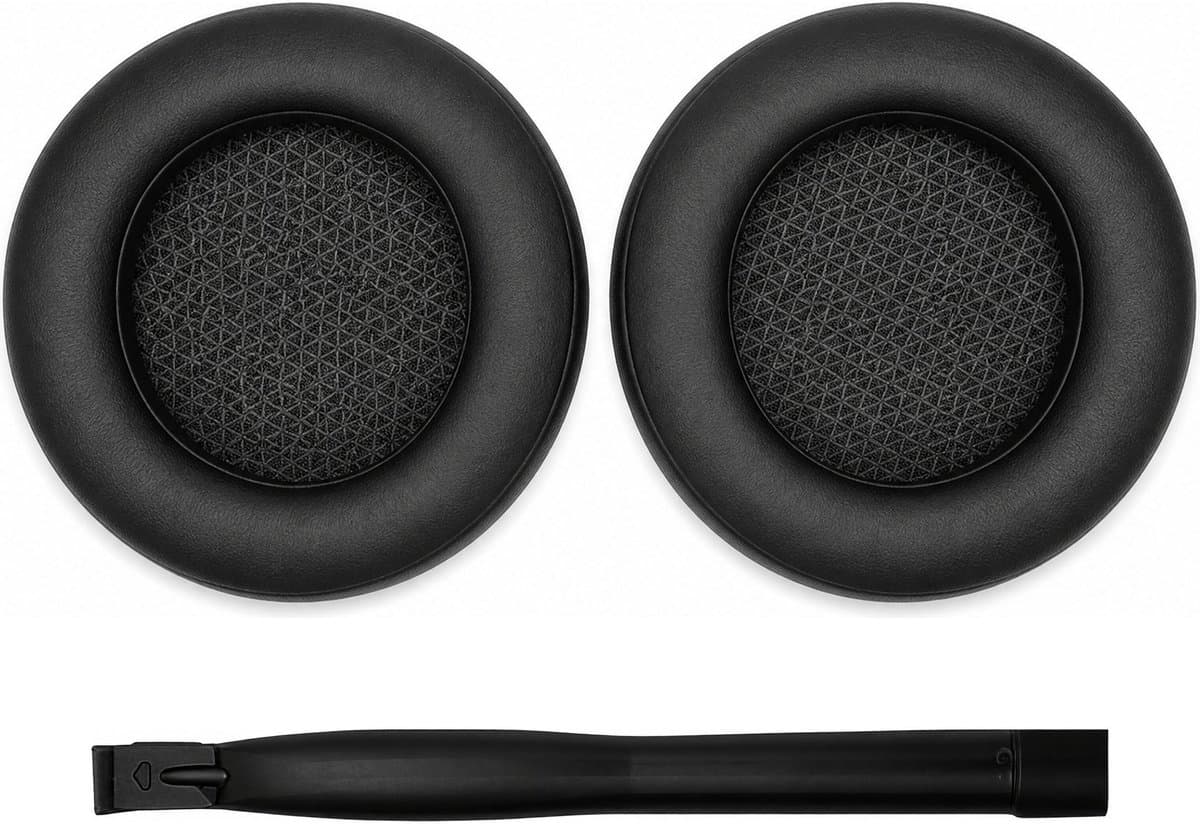 Set Oorkussens voor Corsair Koptelefoon - Virtuoso RGB Wireless Oorkussen - RGB Wireless/XT/SE Gaming - Kunstleer met Traagschuim — afbeelding 1