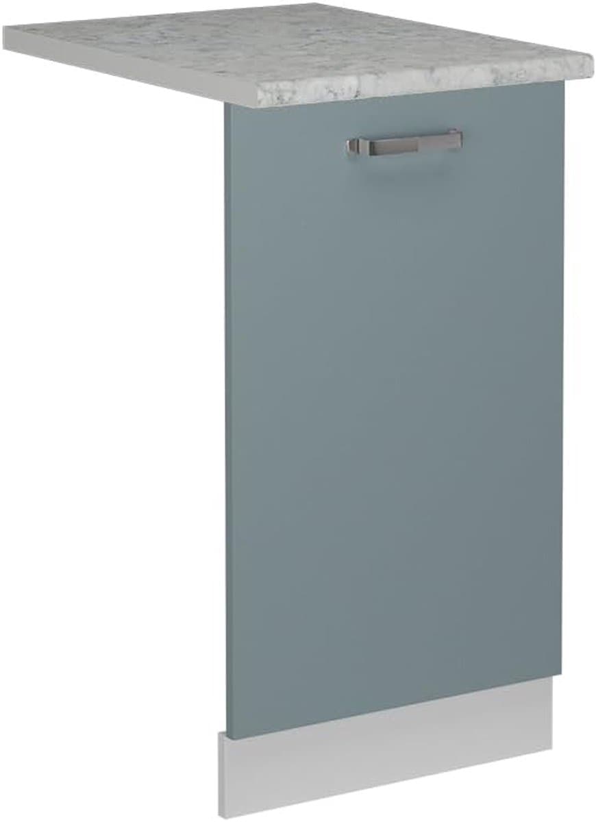 Vaatwasser Deurpaneel - Frontpaneel Vaatwasser - Keuken Inrichten - Speciaal voor R-Line - 45 cm - Blauwgrijs — afbeelding 1