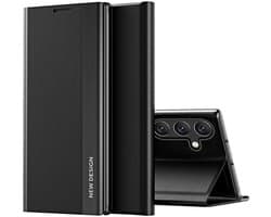 Hurtel Sleep Case Pro - Book Case - Samsung Galaxy A56 - Zwart - Met Standfunctie