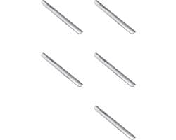 Tafelkruimelaar Kruimelveger - Kruimelkrabber Schraper - Tafels Snel Schoonmaken - Met Kledingclip - 15 cm - Zilver