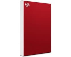 Externe Harde Schijf - Draagbare Opslag - Bestanden Beheren - Wachtwoord Beveiliging - 2TB - Rood