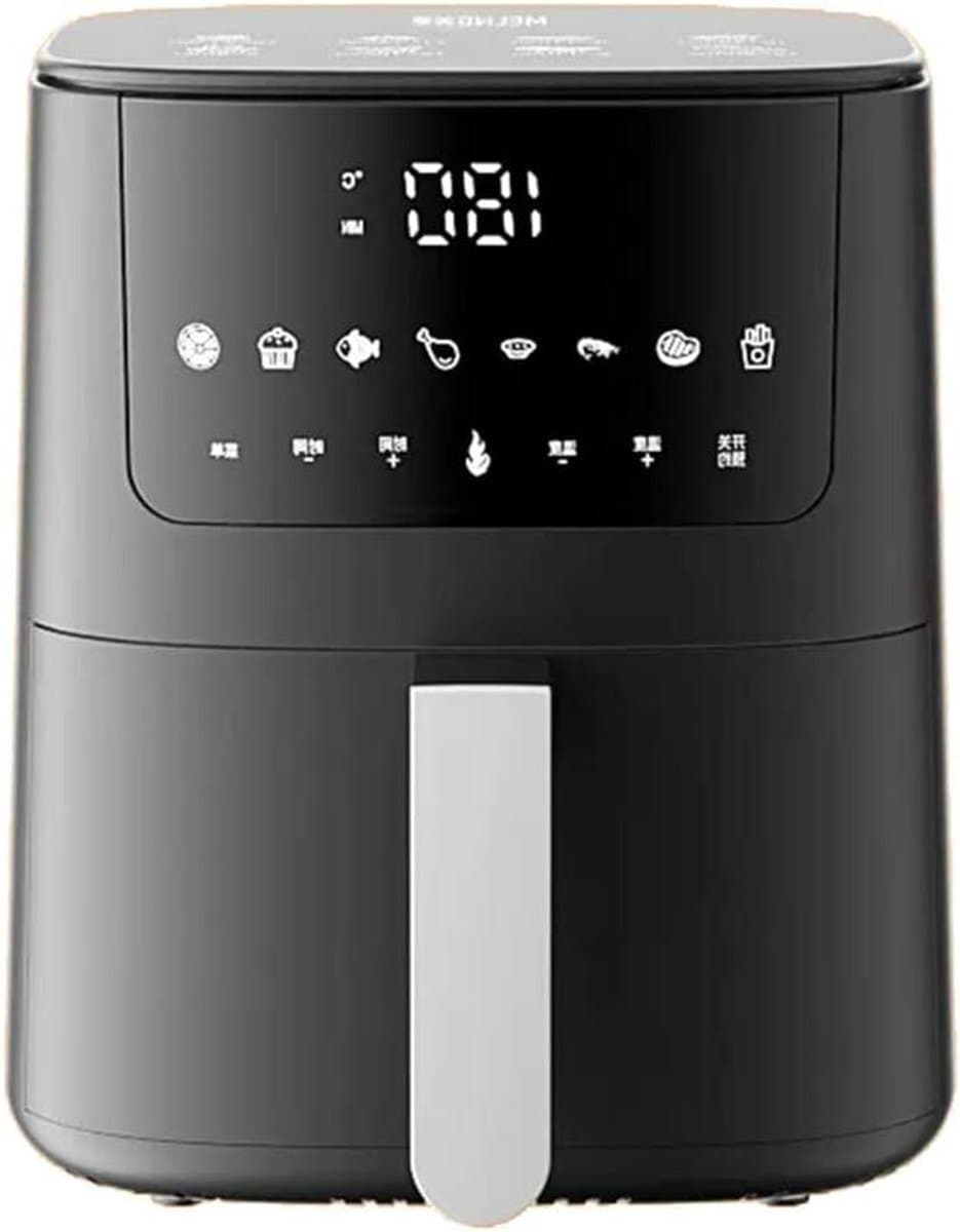 Heteluchtfriteuse - Airfryer Frituurpan - Gezond Koken - Olievrij Frituren - 6 Liter - Wit — afbeelding 1