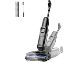 S7 Stretch Steam Plus - Nat en droog stofzuiger en dweil - 180° Lay-Flat - 85°C 5 Min Zelfschoonmaak routine - 50 minuten accu - DualBlock Anti-Tangle - Dual Edge Schoonmaak methode - Schoonmaken onder meubels