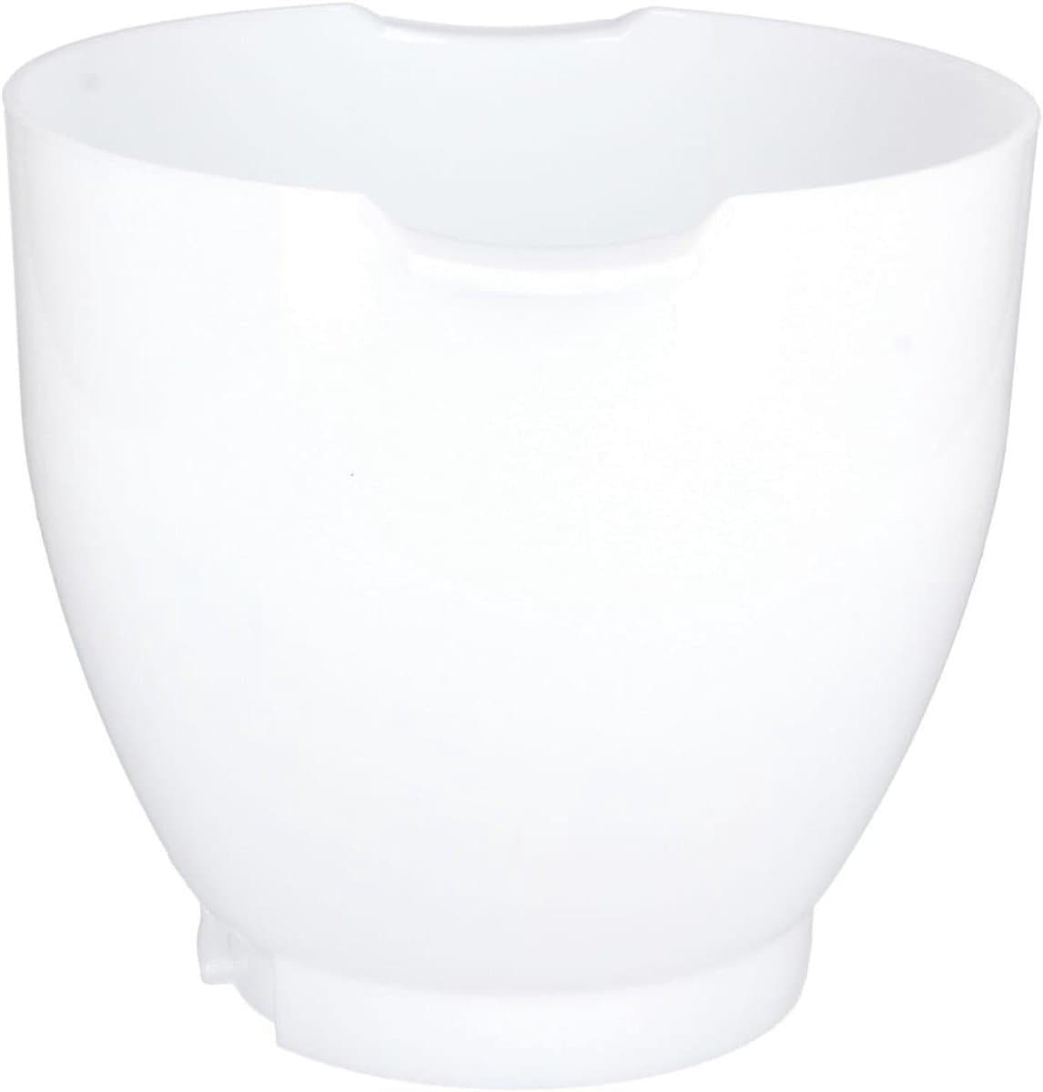 Mengkom Keukenmachine - Reserve kom - Bakken en mengen - Duurzaam kunststof - 27 cm - Wit — afbeelding 1