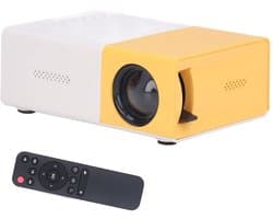 ONF3 - 1080P Mini LED Videoprojector - Compacte projector - Ideaal voor thuisbioscoop - 24-60 Inch - Geschikt voor smartphone, DVD en laptop - E...