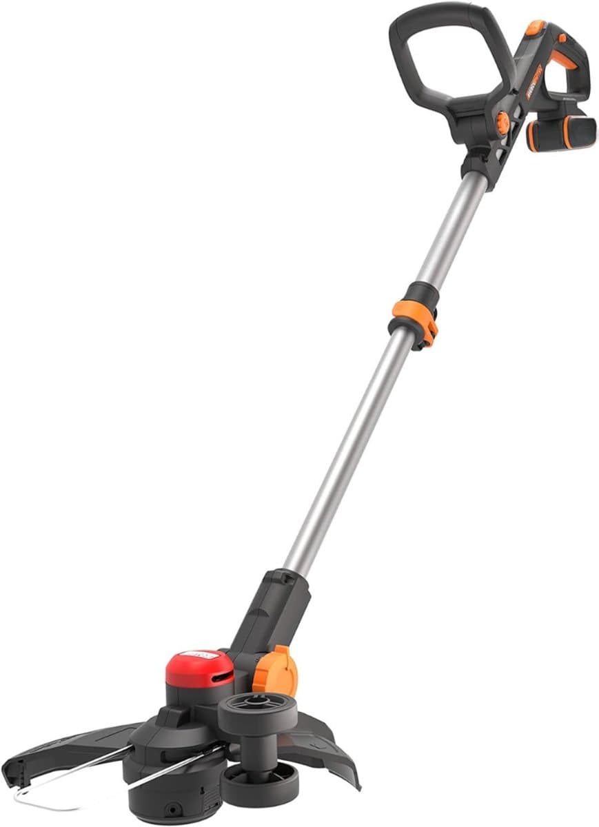 QUOVO® Kantenmaaier - Grasmaaier - Accugrasmaaier - Zwart/Oranje - 110cm x 35cm x 1cm — afbeelding 1