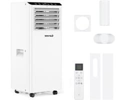 Mobiele airco - Verkoeler - Ruimte koelen - 5 functies in 1 - 7000 BTU - Wit