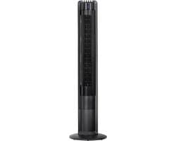 CasaFan Airos Eco Tower SW Torenventilator Zwart Met afstandsbediening