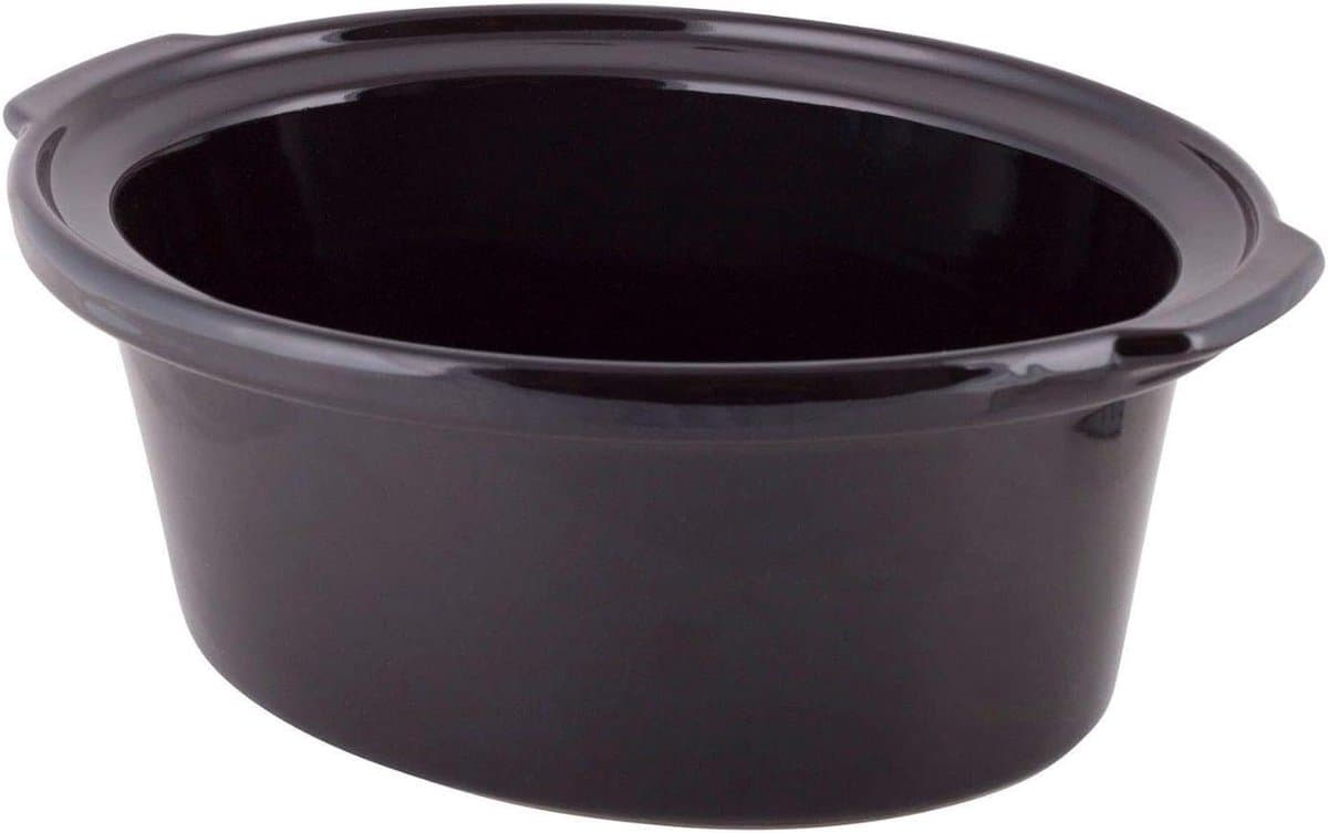 Kom container pan - Slowcooker kuip - Keuken machine - Origineel onderdeel - 39 Kilogram - Zwart — afbeelding 1