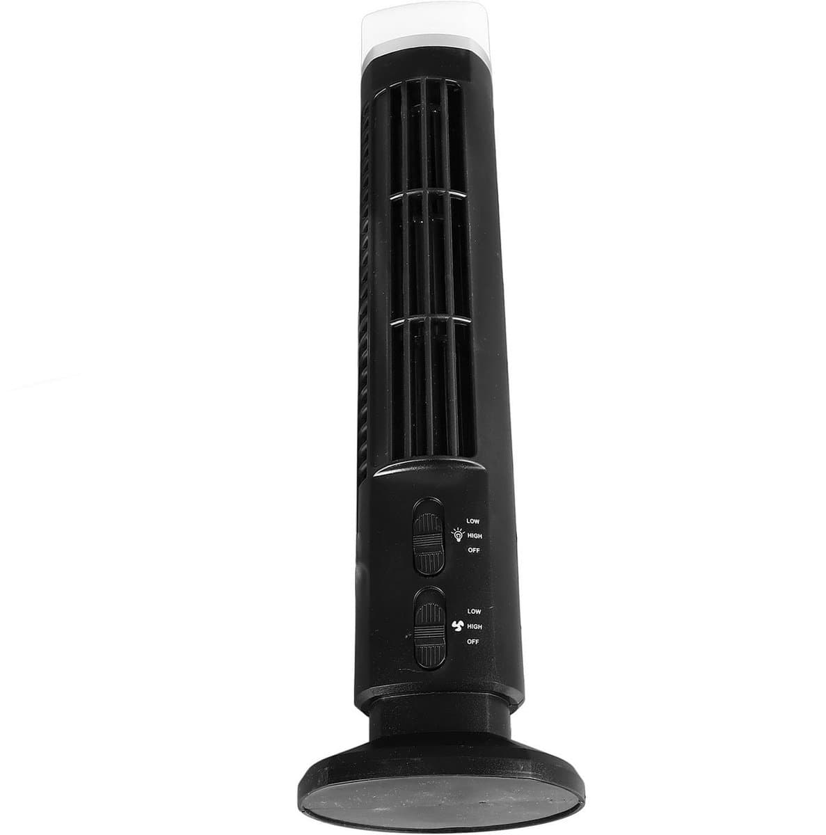 aladdien - Bladloze Toren Ventilator - Stil en Draagbaar - Voor Thuis en Kantoor - Oscillatie - Energiezuinig - Compact en Modern — afbeelding 1