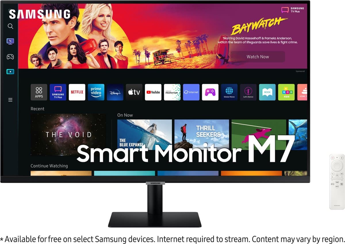 Samsung M7 LS32BM700UU - 4K VA 60Hz Smart Monitor - 32 inch — afbeelding 1