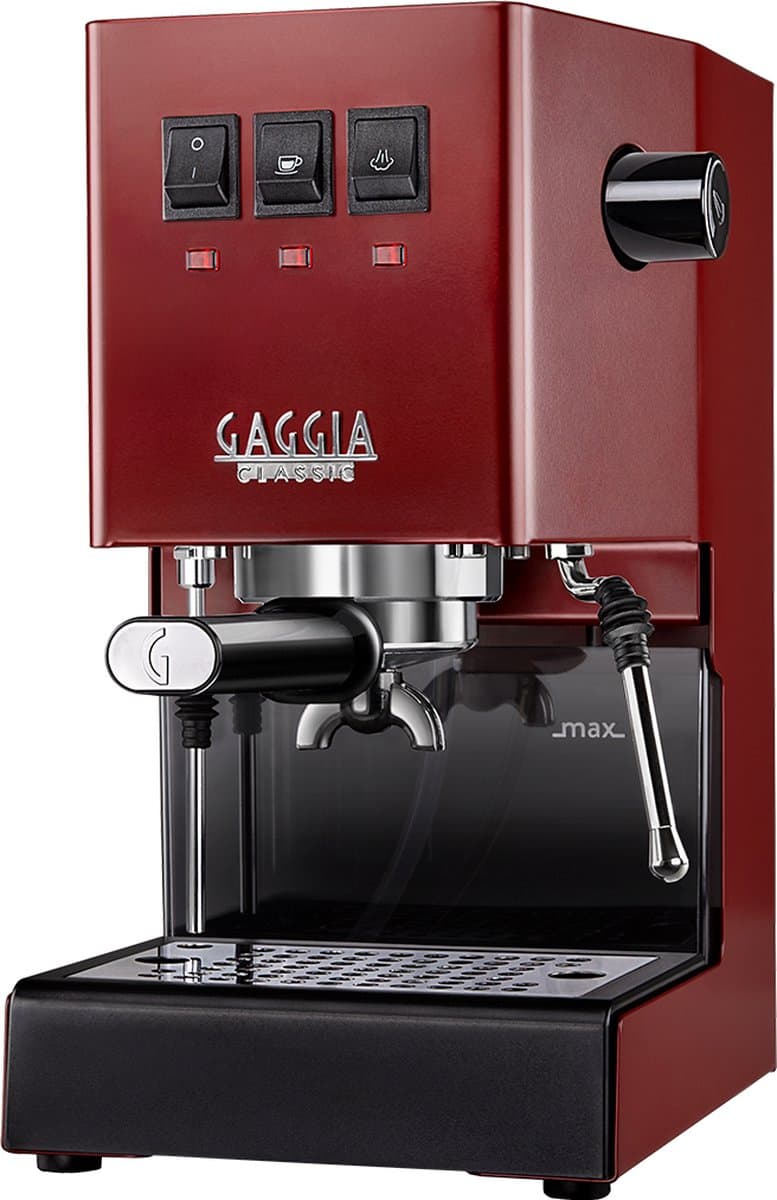 Gaggia Classic E24 Espresso machine – Rood — afbeelding 1