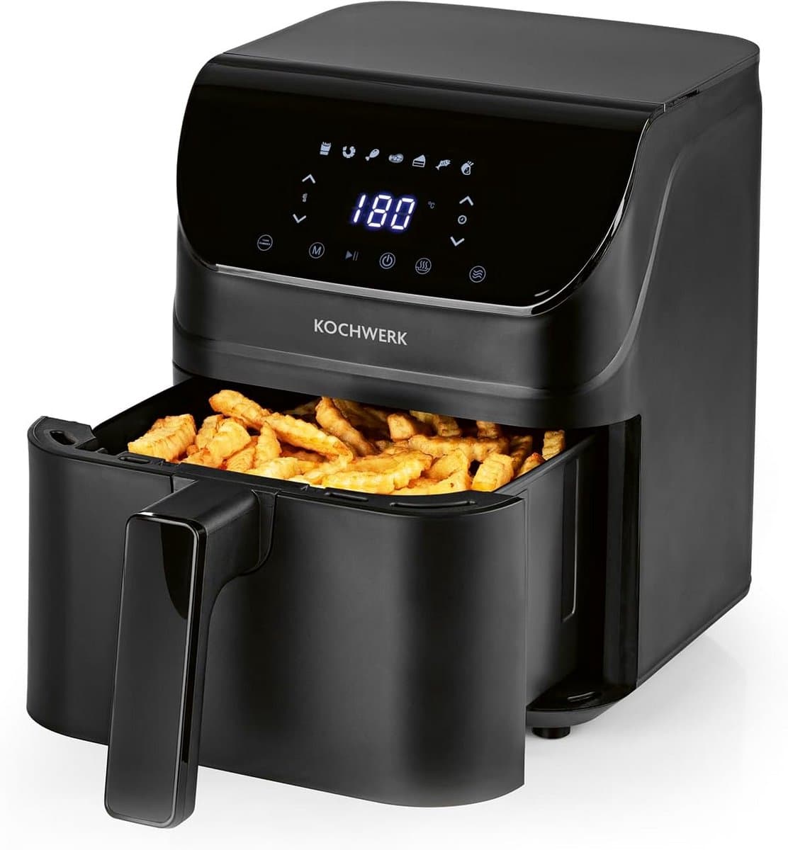 Digitale Heteluchtfriteuse 4 Liter met Touchscreen voor Gezond Frituren — afbeelding 1