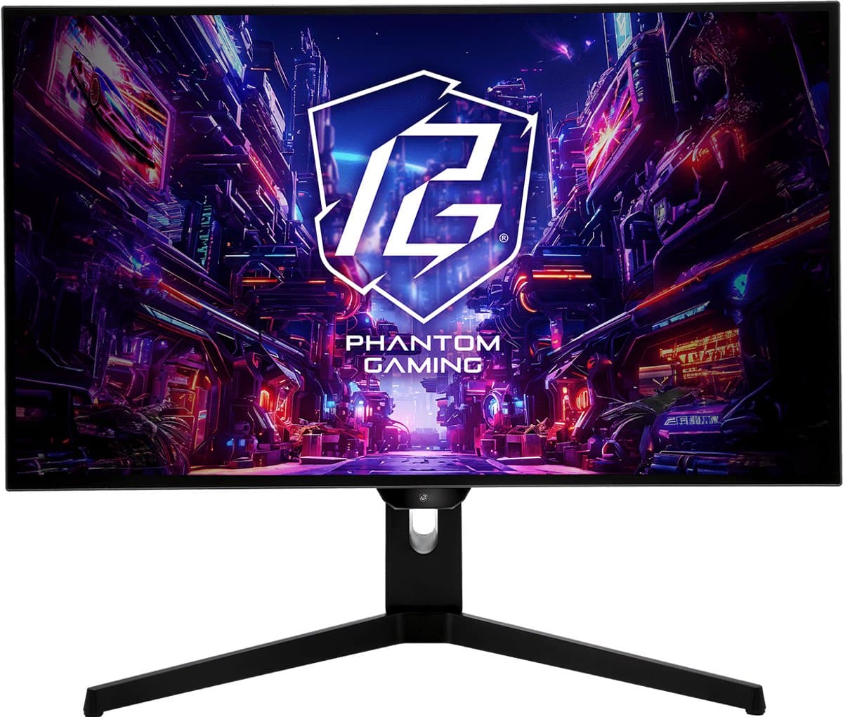 ASRock Phantom Gaming PGO27QFS - 27" QHD - WOLED - 240 Hz - 0.03 ms - HDMI/DisplayPort/USB‑C - FreeSync Premium Pro - Gaming monitor — afbeelding 1