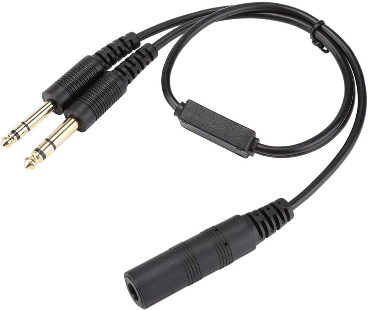 Helikopter Headset Adapter voor Luchtvaart Headset - Universele Stekkers & Connectors — afbeelding 1