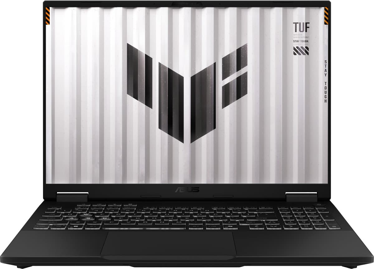 ASUS TUF Gaming A16 FA608UP-RV096W AMD Ryzen™ 7 260 Laptop 40,6 cm (16") WUXGA 16 GB DDR5-SDRAM 1 TB SSD NVIDIA GeForce RTX 5070 Wi-Fi 6E (802.11ax) Windows 11 Home Grijs QWERTY Nederlands — afbeelding 1