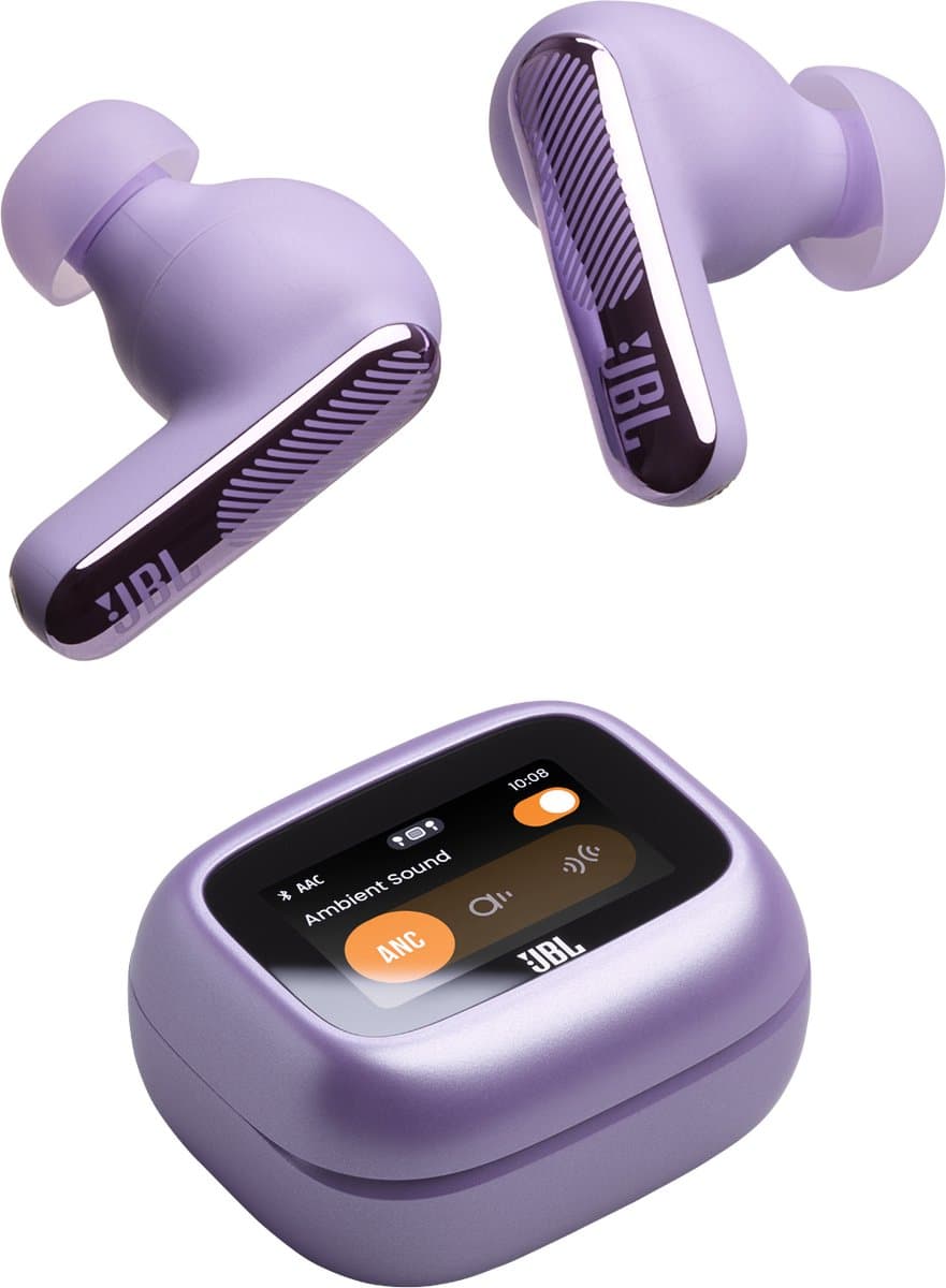 JBL Live Beam 4 Draadloze oordopjes met Noise Cancelling en Smart Case (2026) Paars — afbeelding 1