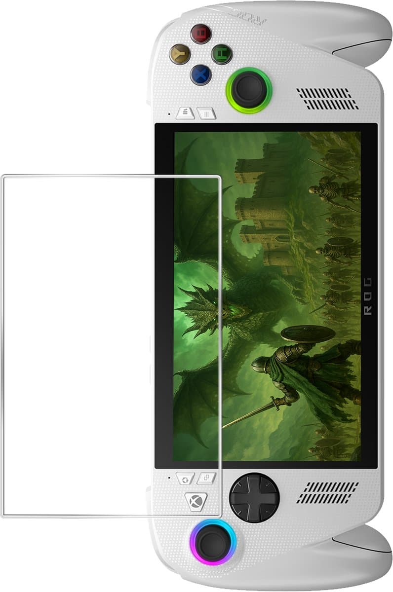 Beschermglas Geschikt voor Xbox Ally Screenprotector Tempered Glass - Screenprotector Geschikt voor Xbox Ally Screen Protector — afbeelding 1
