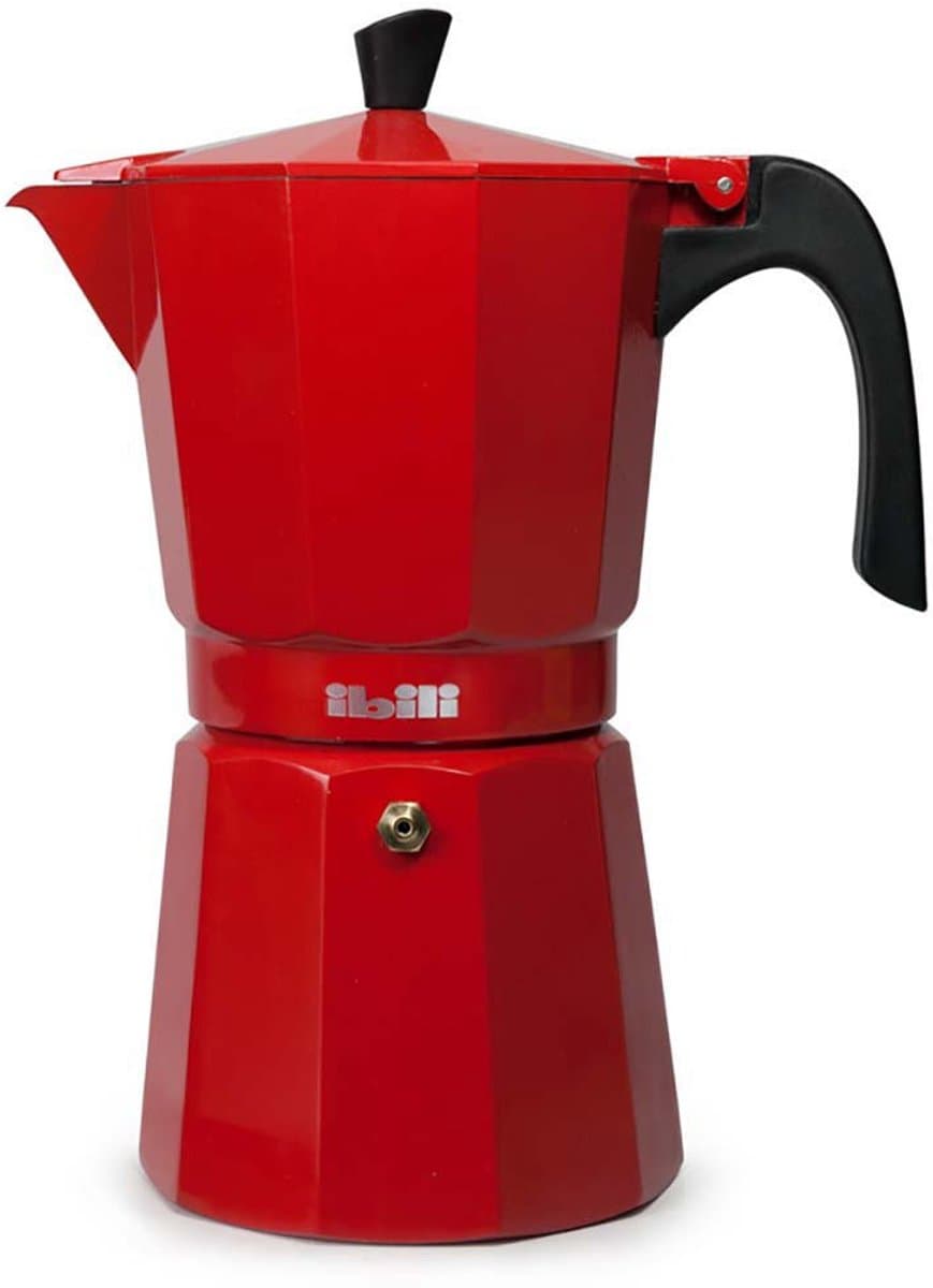 Ibili Bahia Koffiezetapparaat Italiaans 6 Bekers Transparant — afbeelding 1