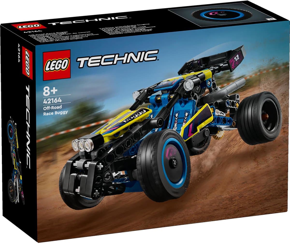 Lego Technic 42164 Offroad Racebuggy Bouwstenen Multicolor — afbeelding 1