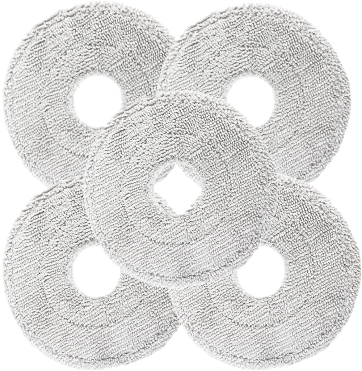 Dweildoeken - Dweil Mop - 5 Stuks - Geschikt voor Dreame L10 Ultra/ L10S PRO/ L10S Ultra Heat/ L10 Prime / L20 L30 L40 L50 X30 X40 X50 Ultra - Wasbaar en Herbruikbaar - Vervangende — afbeelding 1