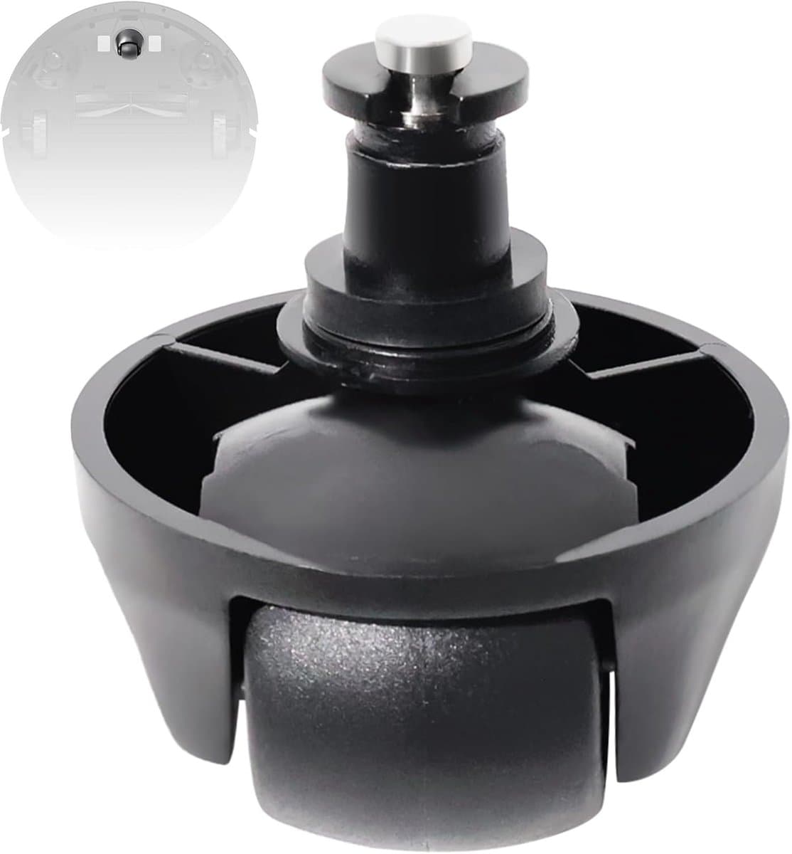 Voorwiel - Geschikt voor Dreame L10 Pro L10 Plus 1T X10 X20 X30 Robotstofzuiger - Wielen Accessoires — afbeelding 1