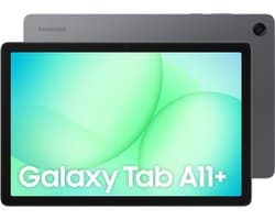 Samsung Galaxy Tab A11 Plus - Wi-Fi - 128GB - Gray + 1 jaar extra garantie