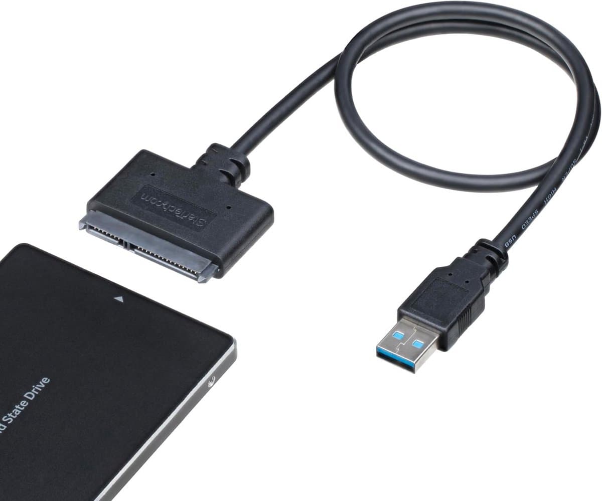SATA naar USB kabel - 2,5" SATA III harde schijf adapter - extern converter voor SSD/HDD datatransfer — afbeelding 1
