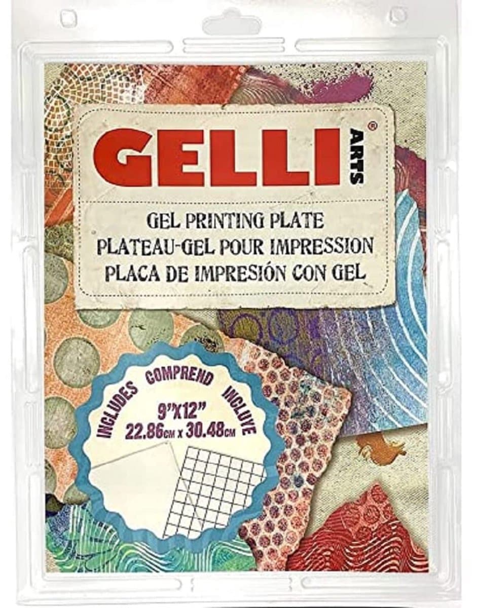 Gel Printing Plate 9 inch x 12 inch voor creatieve kunstprojecten — afbeelding 1