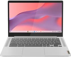 Lenovo IdeaPad Slim 3 Chrome 14M868 MediaTek Kompanio 520 Chromebook 35,6 cm (14") Full HD 8 GB LPDDR4x-SDRAM 128 GB eMMC Wi-Fi 6 (802.11ax) ChromeOS Grijs Engels