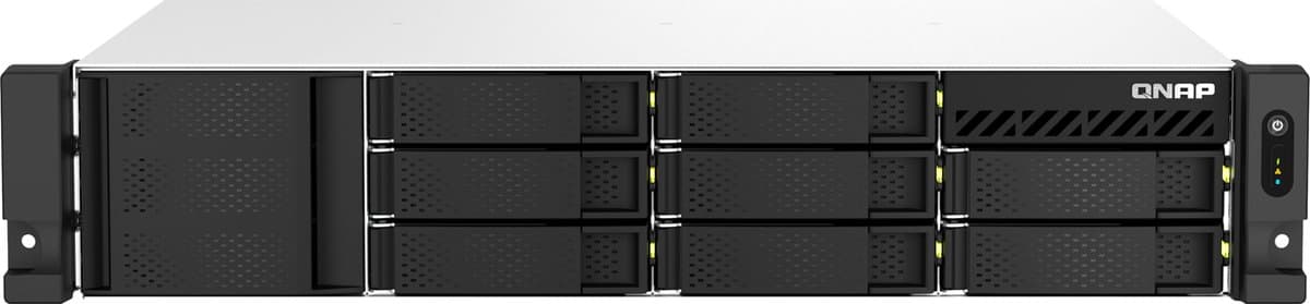 NAS Network Storage Qnap TS-873AEU-RP-4G Black — afbeelding 1