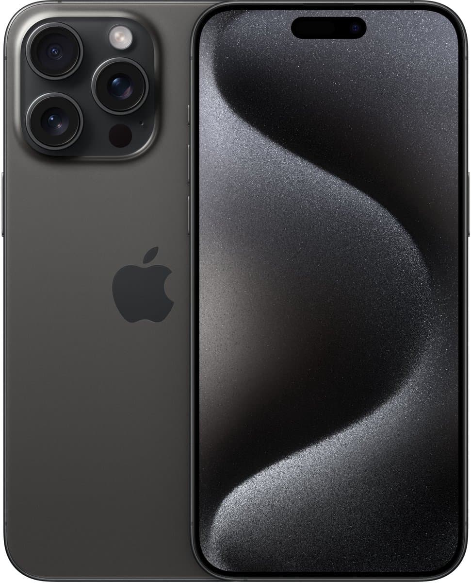 Apple iPhone 15 Pro Max - 256GB - Zwart Titanium — afbeelding 1