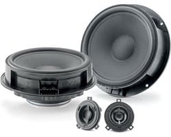Focal ISVW165 - Autospeakers - Pasklare speakers Seat, Skoda , VW en Volkswagen - Custom Fit speakers - 2 weg composet - 16,5cm luidsprekers - Focal Inside - 120 Watt - 2 Ohm