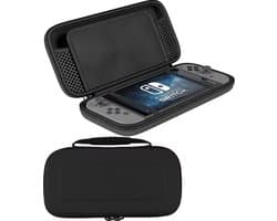 Hoes Geschikt voor Nintendo Switch Case Hoesje - Bescherm Hoes Geschikt voor Nintendo Switch Hoes Hard Cover - Zwart