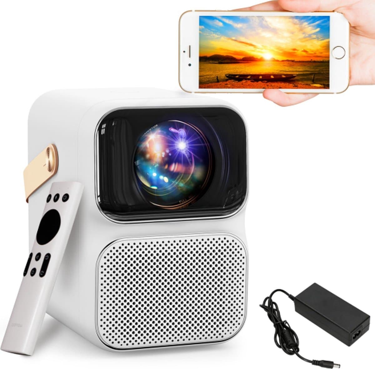 XIAOMI WANBO T6 MAX INTELLIGENT PROJECTOR, 650ANSI, 1080P, ANDROID 9.0 — afbeelding 1