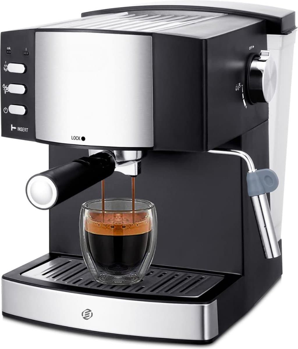 Equivera Coffee Machine - Koffiemachine - Koffiezetapparaat - Koffie Maler - Premium — afbeelding 1