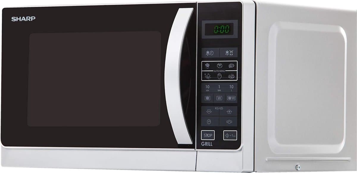 Magnetron met Grill en 20L Capaciteit - 800W Vermogen en Kinderslot — afbeelding 1
