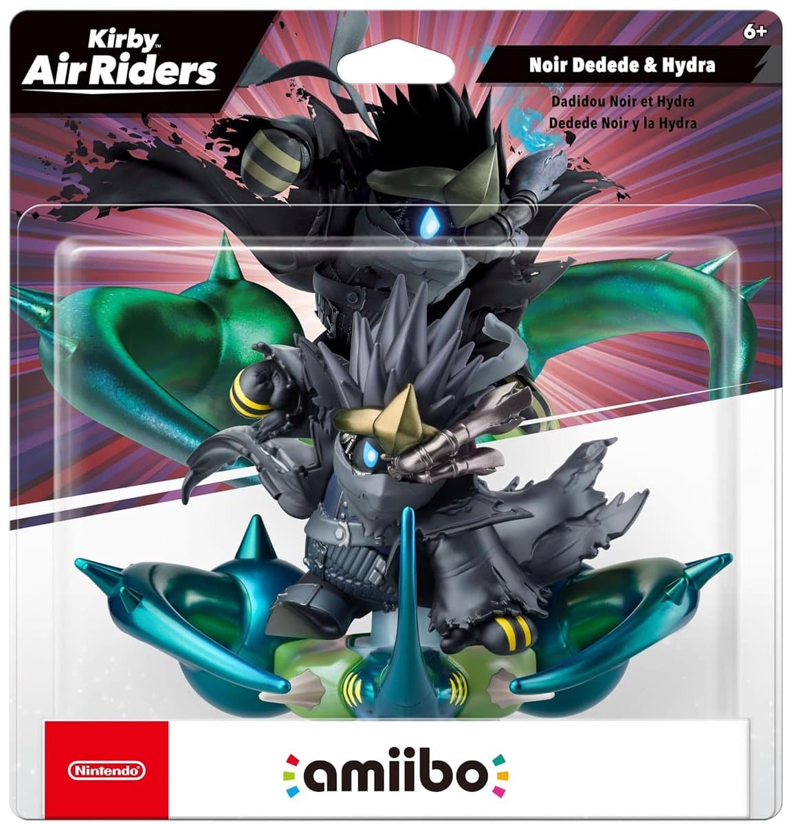 Amiibo Noir Dedede & Hydra - Kirby Air Riders - Nintendo Switch 2 — afbeelding 1