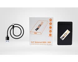 Externe Harde Schijf - USB Drive HDD - Bestanden Opslaan - Plug and Play - 2.5 inch - Zwart