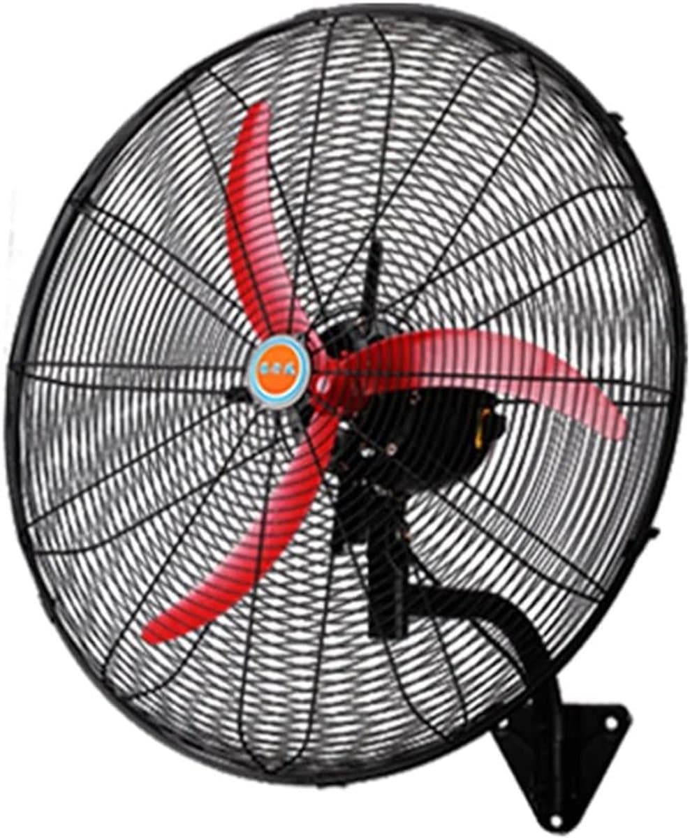 Zwenkende Wandventilator - Wandmodel Ventilator - Ruimte Koelen - Brede Stralingshoek - 650mm - Grijs — afbeelding 1