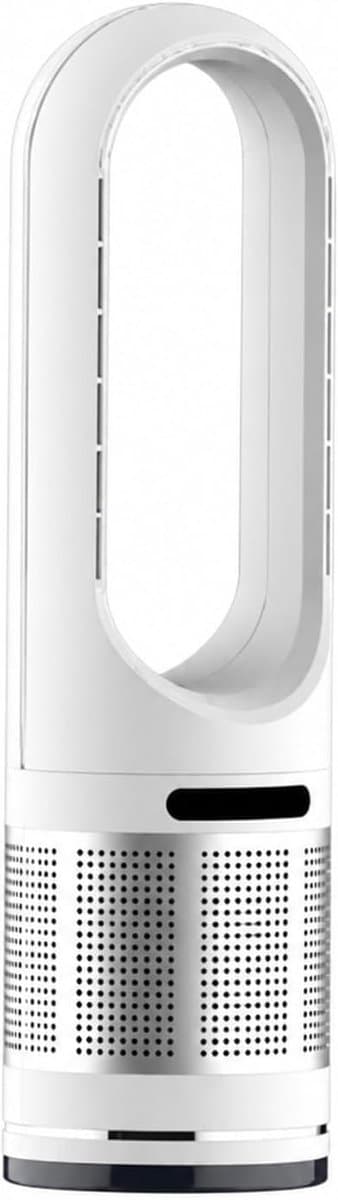 Torenventilator - Verticale ventilator - Ruimte besparen - Warm en koud - 46 inch - Wit — afbeelding 1