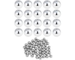 SnelShoppen - 50 Stuks 12,3mm Precisie Kogellager Staal G100 - Hoogwaardige Lagerballen voor Auto, Fiets, Motor, Skateboard, Grasmaaier, Luchtcompress
