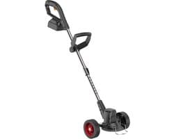Draadloze Grastrimmer - Elektrische onkruideter Bosmaaier - Tuinonderhoud Snoeien - Dubbele Mescombinatie - Verstelbaar 28 cm - Oranje