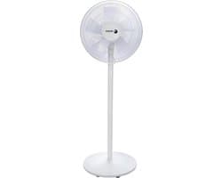 Staande Ventilator - Vloer Ventilator - Ruimte Koelen - 5 Krachtige Bladen - 40 Watt - Wit